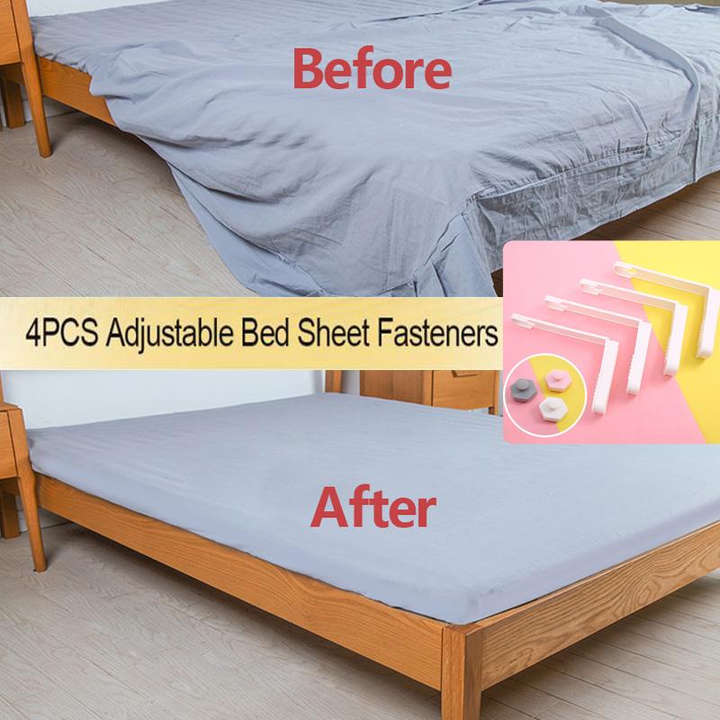 4Pcs/Set Bed Sheet Clip Bed sheet Belt Fastener Mattress Non-slip Quilt Covers Holders Gripper Fastener Clips for Sofa
4Pcs/Set Bed Sheet Clip Bed sheet Belt Fastener Mattress Non-slip Quilt Covers Holders Gripper Fastener Clips for Sofa