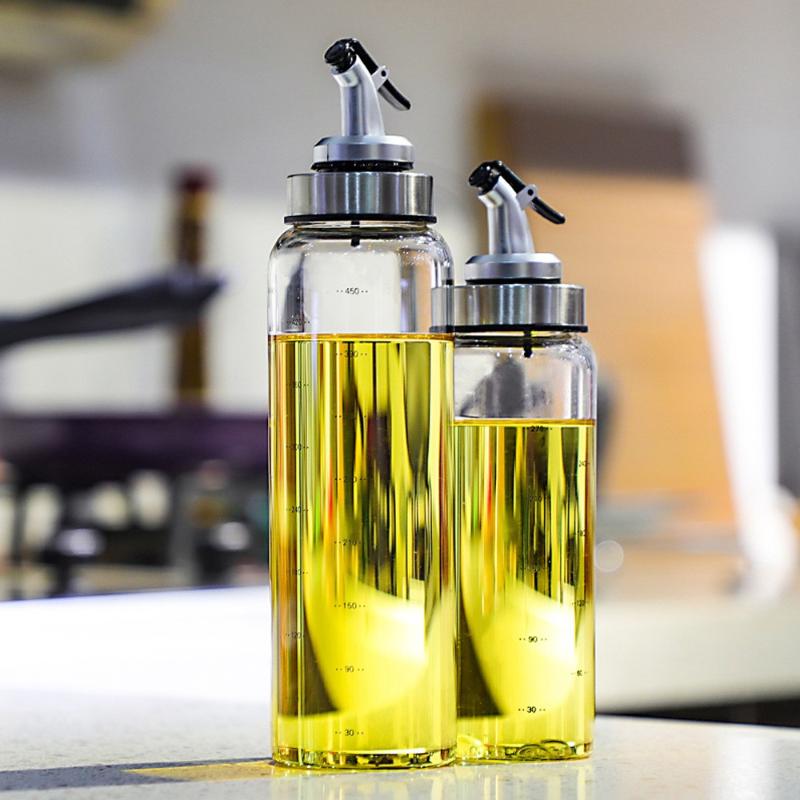 Oil Spray Cooking Bottle Transparent Glass Leakproof Bottle Kitchen Seasoning Soy Sauce Vinegar Press Type Cruet Barbecue
Oil Spray Cooking Bottle Transparent Glass Leakproof Bottle Kitchen Seasoning Soy Sauce Vinegar Press Type Cruet Barbecue