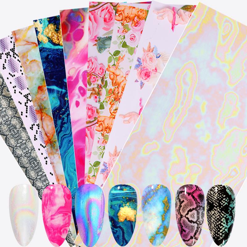 40 Sheets Nail Transfer Foil Marble Nail Art Stickers Angel Snake Aurora Art Decals DIY Decoration Nails Accessories 4*20cm, 40pcs-set
40 Sheets Nail Transfer Foil Marble Nail Art Stickers Angel Snake Aurora Art Decals DIY Decoration Nails Accessories 4*20cm, 40pcs-set