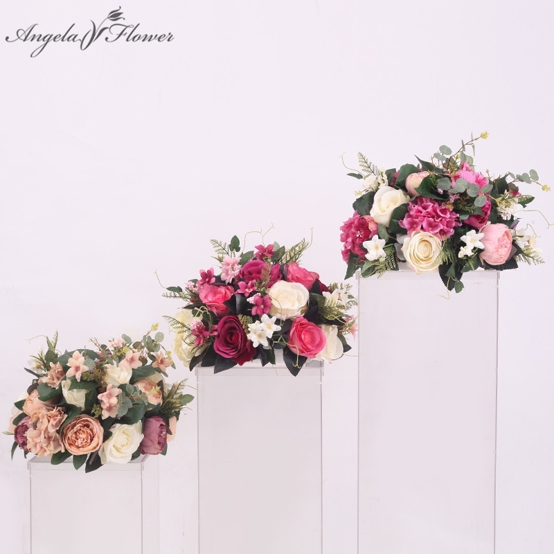 New table flower ball wedding centerpiece table flower wedding backdrop decor partyroad lead wall hotel silk flower arrangement T200103, 22
New table flower ball wedding centerpiece table flower wedding backdrop decor partyroad lead wall hotel silk flower arrangement T200103, 22
