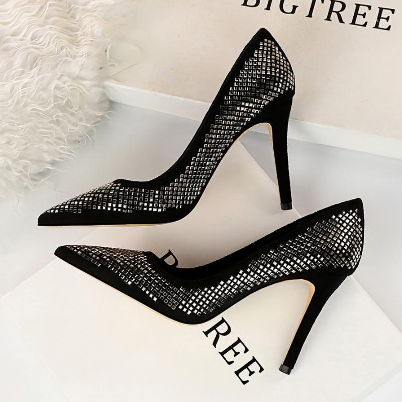 Women New Pointed Toe Bling High Pumps Autumn Fashion Shallow Flock Sequins High Heels Shoes Ladies Sexy Party Pumps Shoes1, Black
Women New Pointed Toe Bling High Pumps Autumn Fashion Shallow Flock Sequins High Heels Shoes Ladies Sexy Party Pumps Shoes1, Black