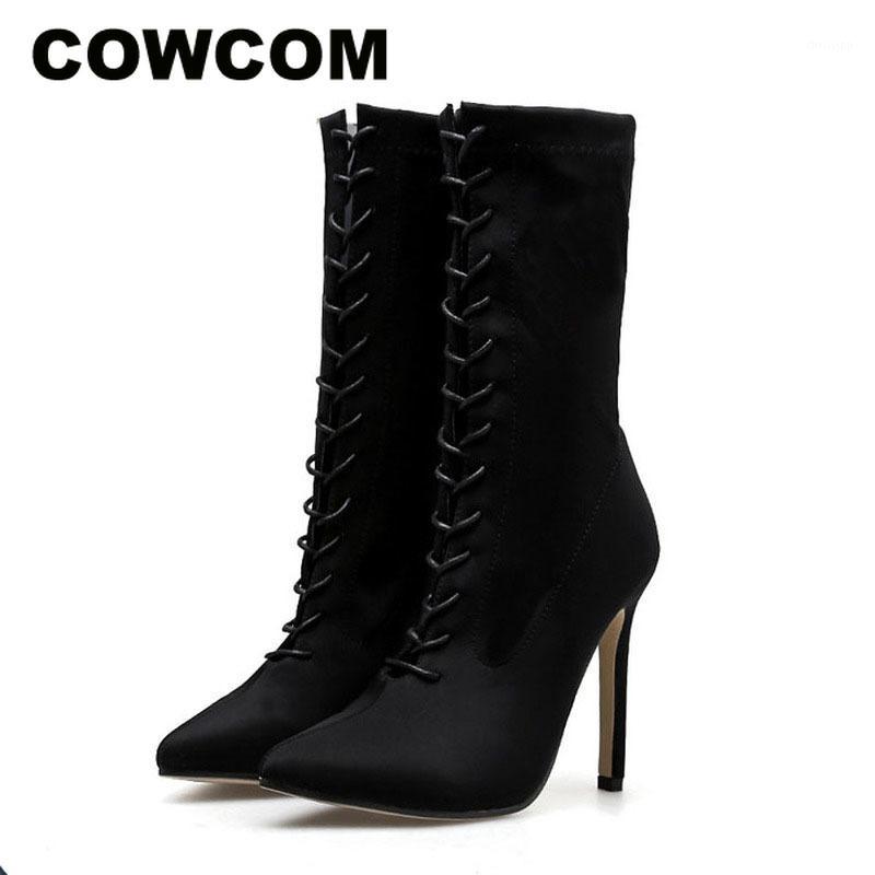 COWCOM Women Sexy Knee High Boot Fashion Shoes High-heel Elastic 35 42 Large Size High-heel Boots1, Black
COWCOM Women Sexy Knee High Boot Fashion Shoes High-heel Elastic 35 42 Large Size High-heel Boots1, Black