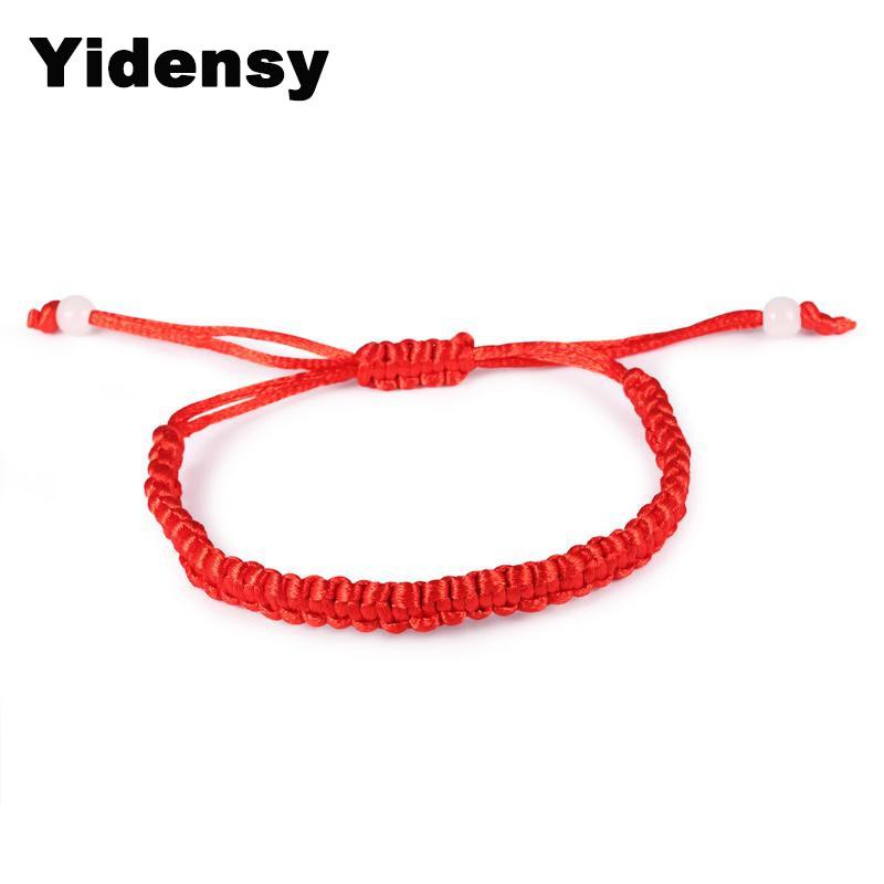 Yidensy Fashion Lucky Red Rope Bracelets Adjustable Long Braided Strench Knot Bracelet for Women Men Couple Friendship Jewelry
Yidensy Fashion Lucky Red Rope Bracelets Adjustable Long Braided Strench Knot Bracelet for Women Men Couple Friendship Jewelry