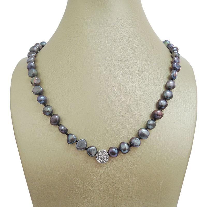 Chokers 100% NATURE FRESHWATER BAROQUE PEARL NECKLACE-BLACK COLOR NECKLACE-VERY NICE CLASP-9.5-10.5mm
Chokers 100% NATURE FRESHWATER BAROQUE PEARL NECKLACE-BLACK COLOR NECKLACE-VERY NICE CLASP-9.5-10.5mm