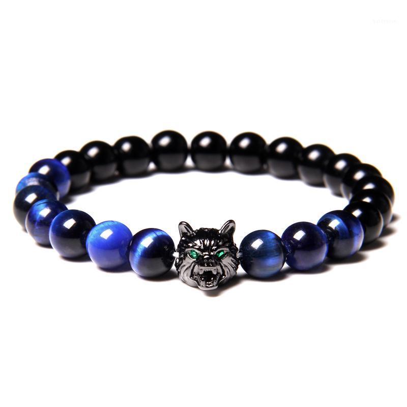Amulet Wolf Bracelets For Men Vintage Natural Tiger Eye Stone Beads Bangle Women Stretch Jewelry Silver Color Craft Charm Pulser1
Amulet Wolf Bracelets For Men Vintage Natural Tiger Eye Stone Beads Bangle Women Stretch Jewelry Silver Color Craft Charm Pulser1