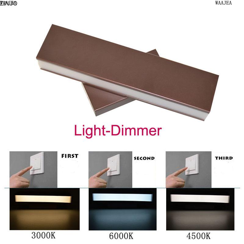 3-color Dimming Modern LED Bathroom Mirror Lights 6W 12W 360 degree rotation adjustable sconce Wall Lights LED bedside wall lamp
3-color Dimming Modern LED Bathroom Mirror Lights 6W 12W 360 degree rotation adjustable sconce Wall Lights LED bedside wall lamp