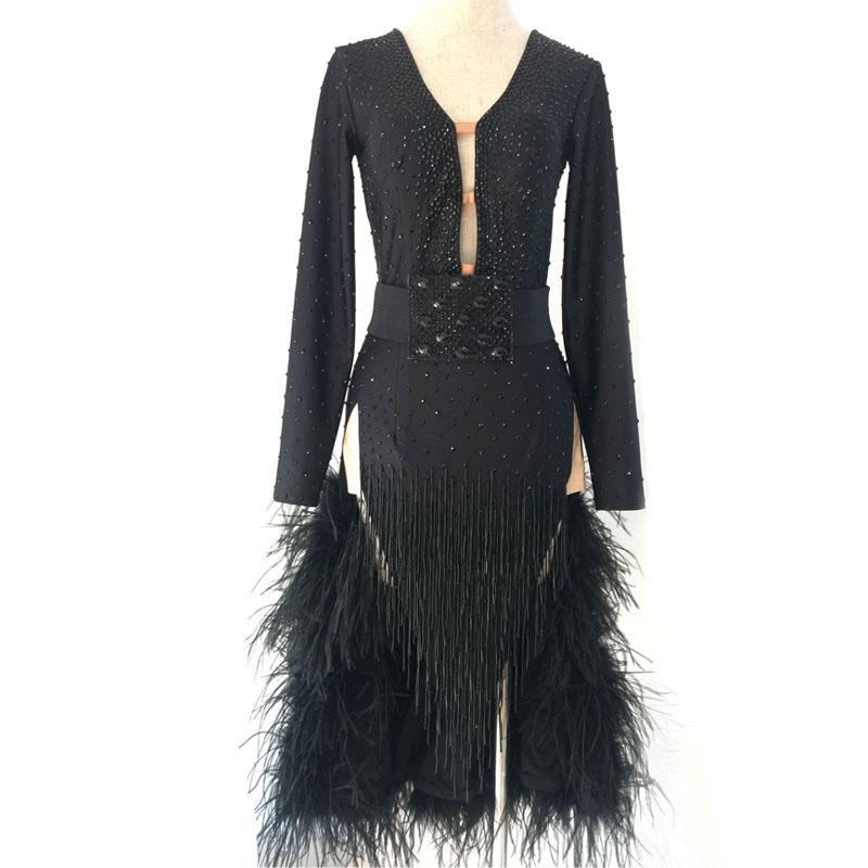 Custom Adult Latin Dance competition for children's Latin dance competition suit children's skirt, Black
Custom Adult Latin Dance competition for children's Latin dance competition suit children's skirt, Black
