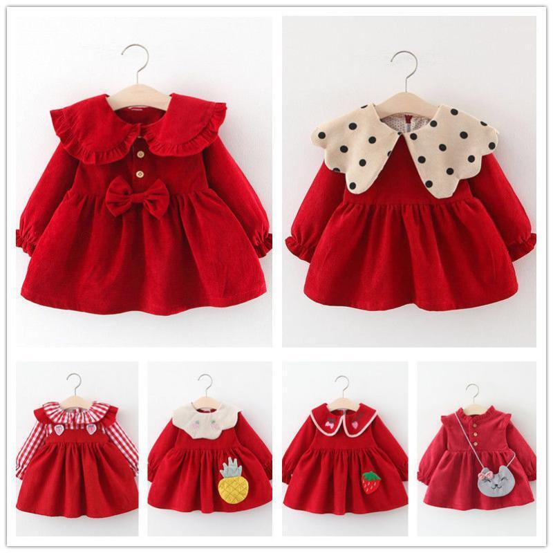Baby Girl Dress Long Sleeve Autumn Winter Dress 1 Year Birthday Princess Dresses Toddler Girls Christmas Clothes Vestido1
Baby Girl Dress Long Sleeve Autumn Winter Dress 1 Year Birthday Princess Dresses Toddler Girls Christmas Clothes Vestido1
