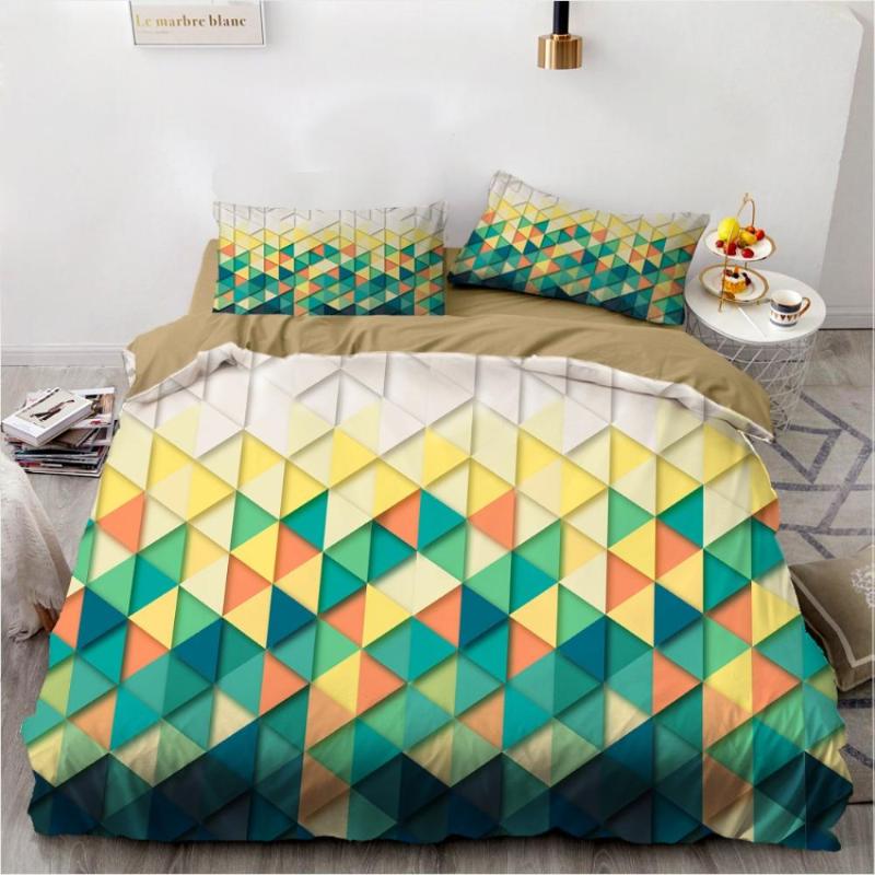 2020 Winter Bedding Set Geometry Stone Duvet Cover Modern Bed Linen Set Stripe Grid Bed Home Textile with Pillowcases, As picture
2020 Winter Bedding Set Geometry Stone Duvet Cover Modern Bed Linen Set Stripe Grid Bed Home Textile with Pillowcases, As picture