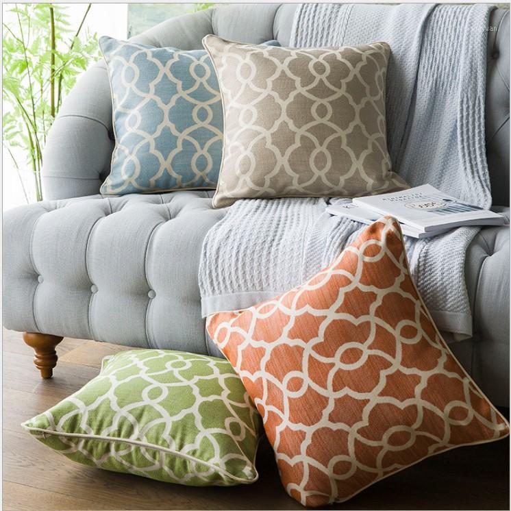 Luxy Jacquard Cushion Cover Navy Blue Beige Green Geometric Home Decoration Pillow Cover Sofa Pillowcase 50x50cm Pillow Sham1
Luxy Jacquard Cushion Cover Navy Blue Beige Green Geometric Home Decoration Pillow Cover Sofa Pillowcase 50x50cm Pillow Sham1