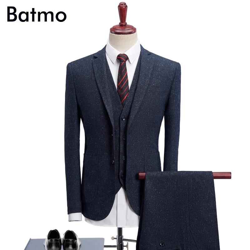 Batmo 2020 new arrival High quality thick navy blue causal men' suis,wedding dress suit men,men' business suits,plus-size 1022
Batmo 2020 new arrival High quality thick navy blue causal men' suis,wedding dress suit men,men' business suits,plus-size 1022