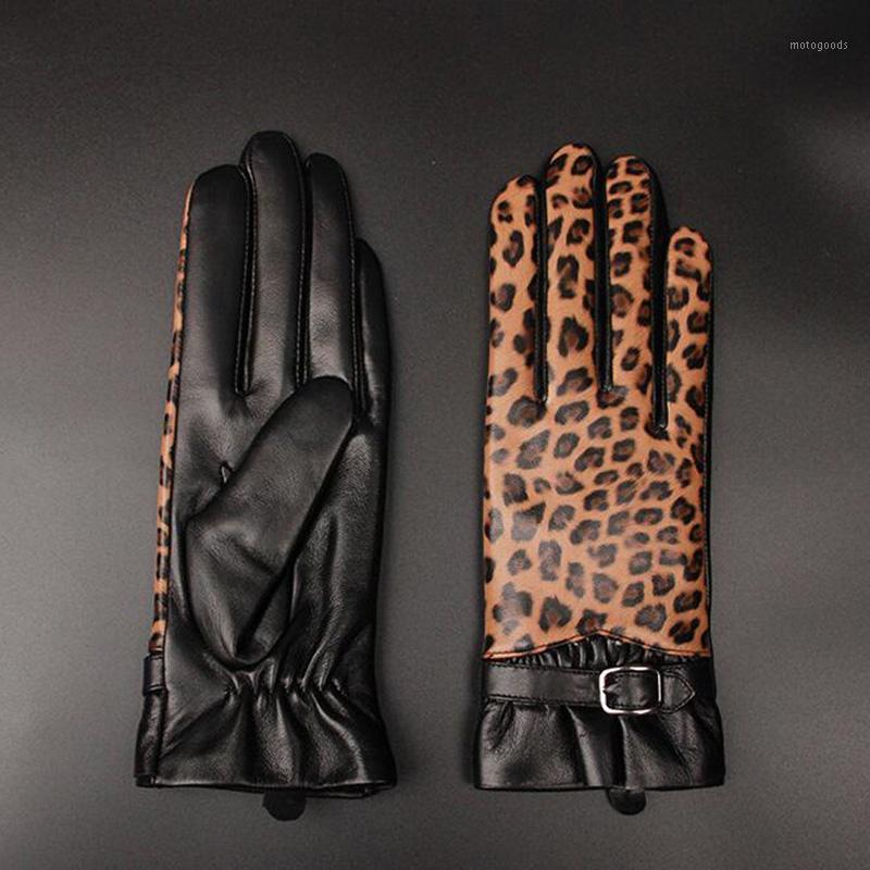Sexy Leopard Faux Animal Genuine Leather Glove Belt Full Finger Touch Screen Gloves Women Winter Thicken Warm Driving Gloves H901
Sexy Leopard Faux Animal Genuine Leather Glove Belt Full Finger Touch Screen Gloves Women Winter Thicken Warm Driving Gloves H901