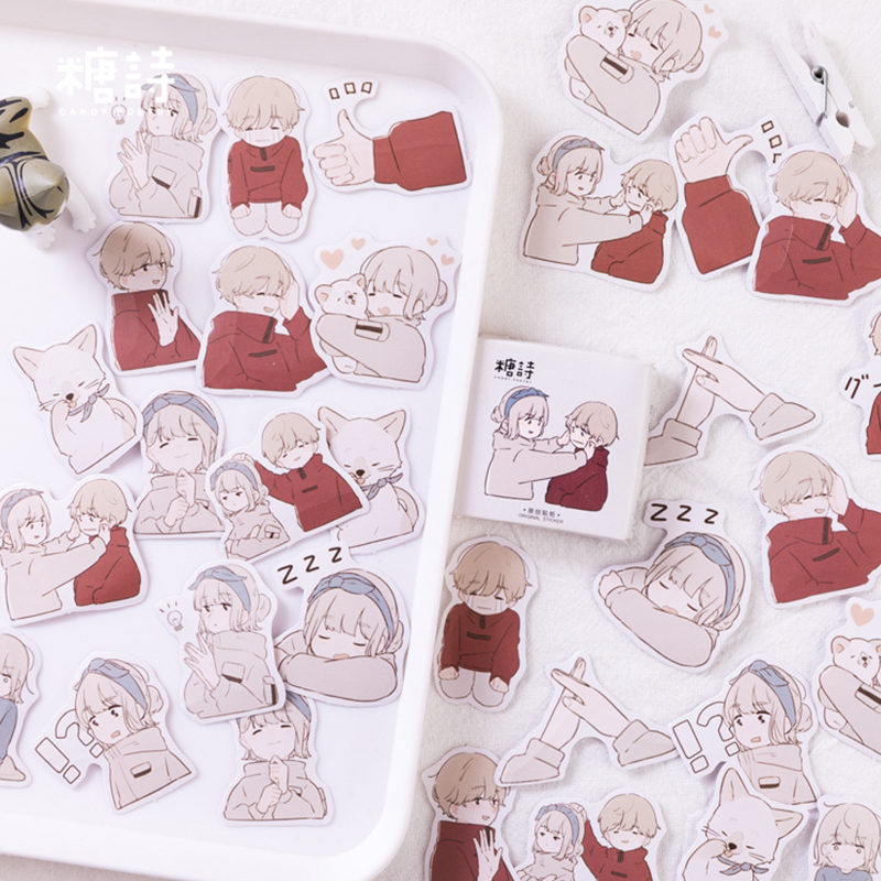 45pcs/lot Love Overture Cute Boxed Kawaii Stickers Planner Scrapbooking Toy Korean Diary youth Lovers Stickers aesthetic
45pcs/lot Love Overture Cute Boxed Kawaii Stickers Planner Scrapbooking Toy Korean Diary youth Lovers Stickers aesthetic