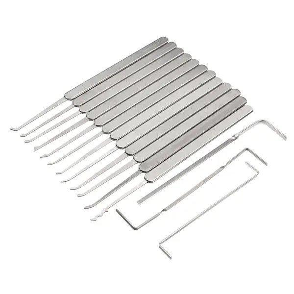 Master locksmith 12Pcs High Quality Lock Picks Tools Set Lock Opener Locksmith Tools
Master locksmith 12Pcs High Quality Lock Picks Tools Set Lock Opener Locksmith Tools