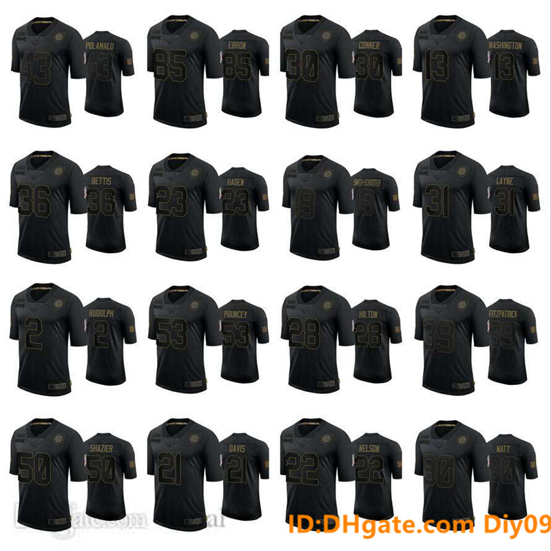PittsburghSteelersMen Women Kid Jersey Conner Smith-Schuster Fitzpatrick Watt Polamalu Rudolph Salute To Service Jerseys, With sign
PittsburghSteelersMen Women Kid Jersey Conner Smith-Schuster Fitzpatrick Watt Polamalu Rudolph Salute To Service Jerseys, With sign