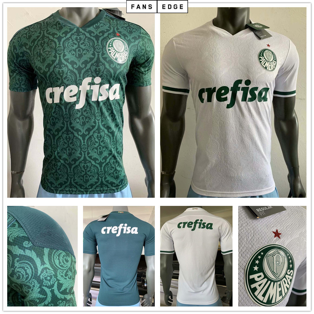 Player Version 2020 2021 Palmeiras Soccer Jersey DUDO B.HENRIQUE FELIPE MELO ALLIONE CLEITON ADRIANO Custom 20 21 Home Away Football Shirt, White
Player Version 2020 2021 Palmeiras Soccer Jersey DUDO B.HENRIQUE FELIPE MELO ALLIONE CLEITON ADRIANO Custom 20 21 Home Away Football Shirt, White