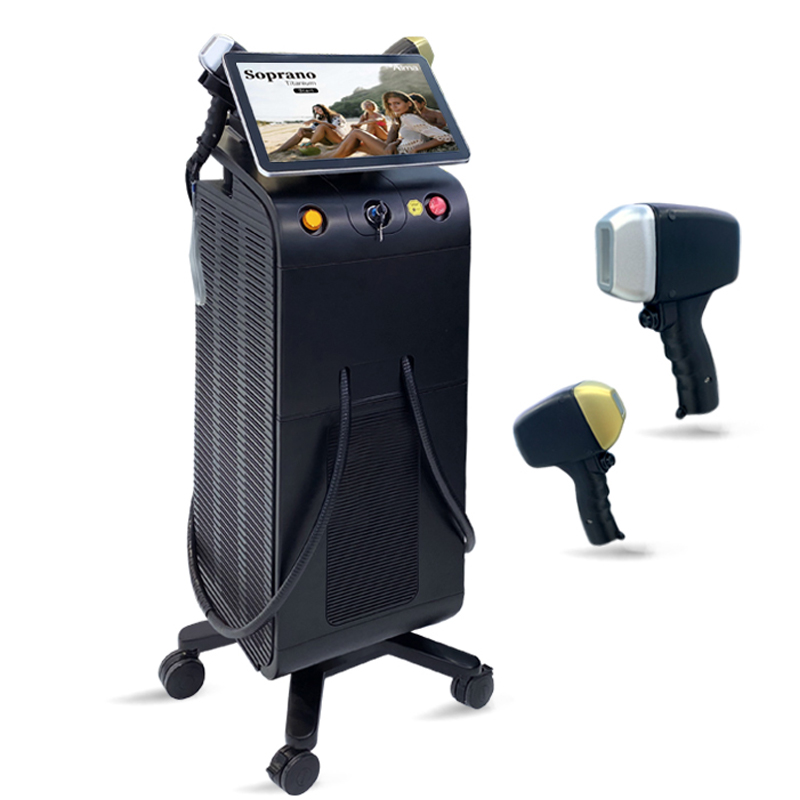 2022 diode alma laser hair removal machine 755 808 1064 nm Soprano Ice titanium price CE approved lazer Épaisseur