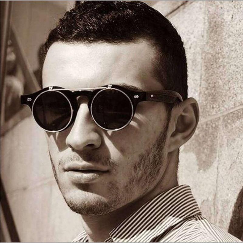 MEESHOW Retro Round Steampunk Sunglasses Men Women Side Shield Goggles Metal Frame Gothic Mirror Lens Sun Glasses
MEESHOW Retro Round Steampunk Sunglasses Men Women Side Shield Goggles Metal Frame Gothic Mirror Lens Sun Glasses