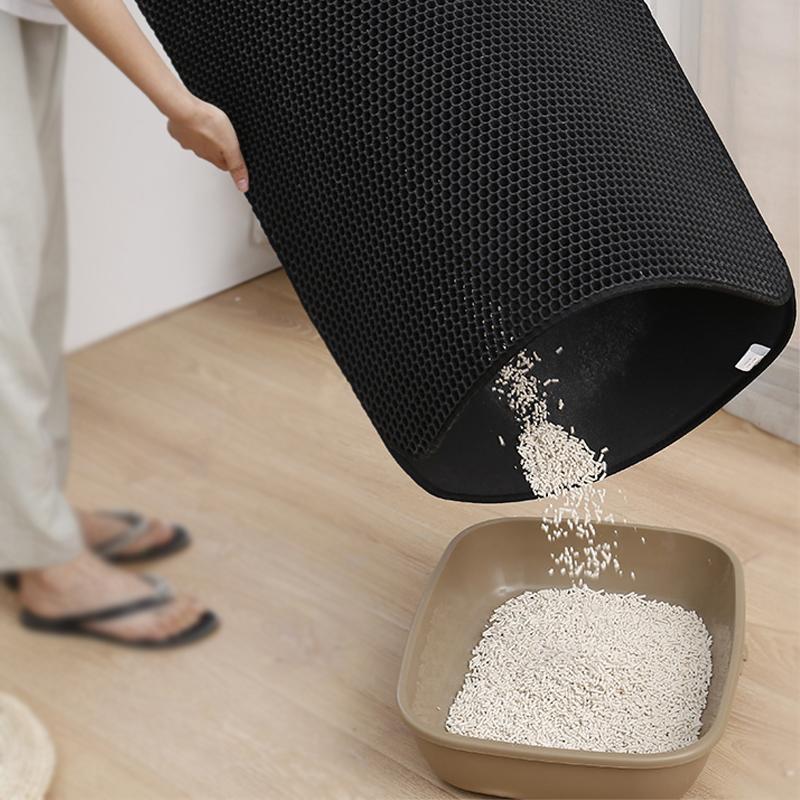 Double-Layer Cat Litter Mat EVA Trapping Pets Mat kattenmand Breathable Holes Bottom Waterproof Non-slip Pet Litter Cat
Double-Layer Cat Litter Mat EVA Trapping Pets Mat kattenmand Breathable Holes Bottom Waterproof Non-slip Pet Litter Cat