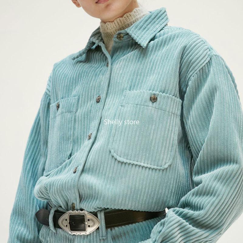 Women Jacket 2020 Autumn/winter Vintage Corduroy Jacket Coat Lapel Pocket Single Row Button Female, Black
Women Jacket 2020 Autumn/winter Vintage Corduroy Jacket Coat Lapel Pocket Single Row Button Female, Black