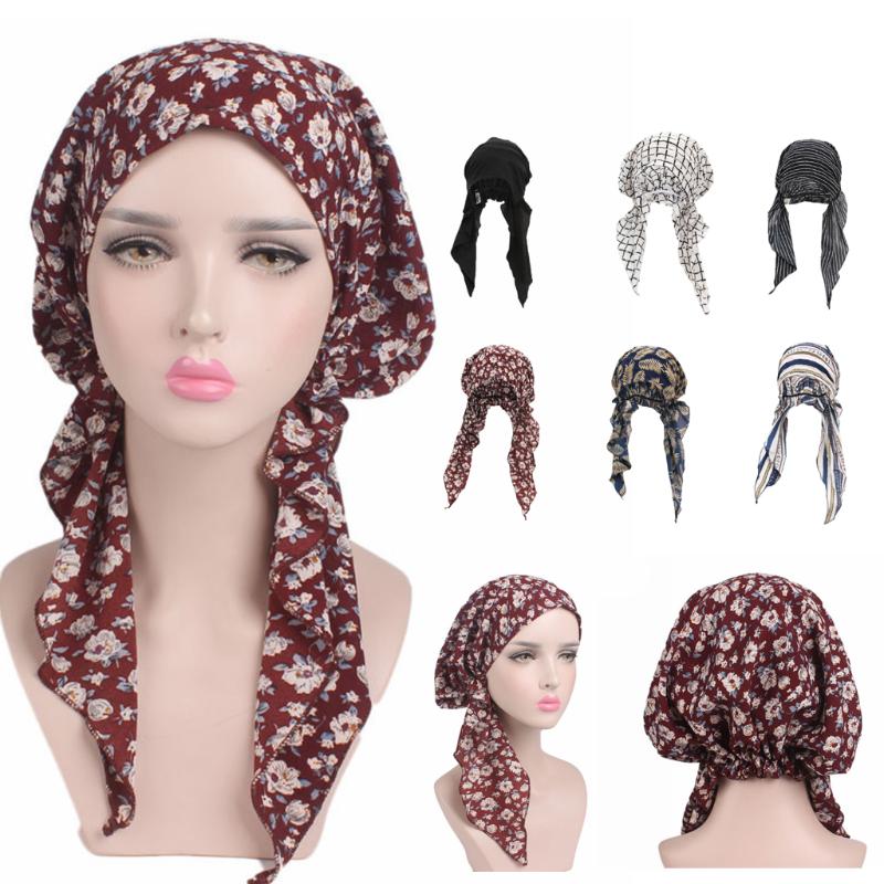Women's Plaid Cancer Chemo Hat Scarf Turban Head Wrap Cap Beanie Hat women Hijab Pre Tied Ruffle Head Scarves
Women's Plaid Cancer Chemo Hat Scarf Turban Head Wrap Cap Beanie Hat women Hijab Pre Tied Ruffle Head Scarves