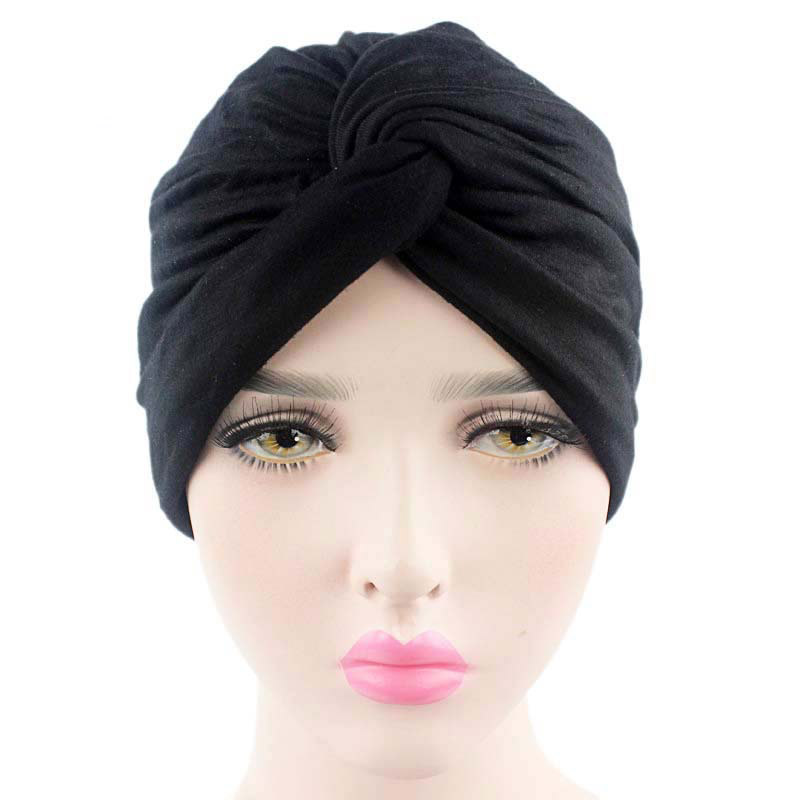 Hair Accessories Cotton Cross Indian Hat Turban Caps Headdress Twisted Hat European American Popular10Pieces/lot