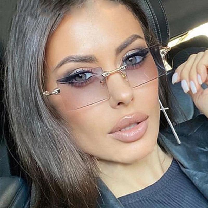 Square Rimless Sunglasses Women 2021 Fashion Metal Frame Small Rectangle Vintage Rimless Sun Glasses Shades UV400 Gafas De Sol
Square Rimless Sunglasses Women 2021 Fashion Metal Frame Small Rectangle Vintage Rimless Sun Glasses Shades UV400 Gafas De Sol