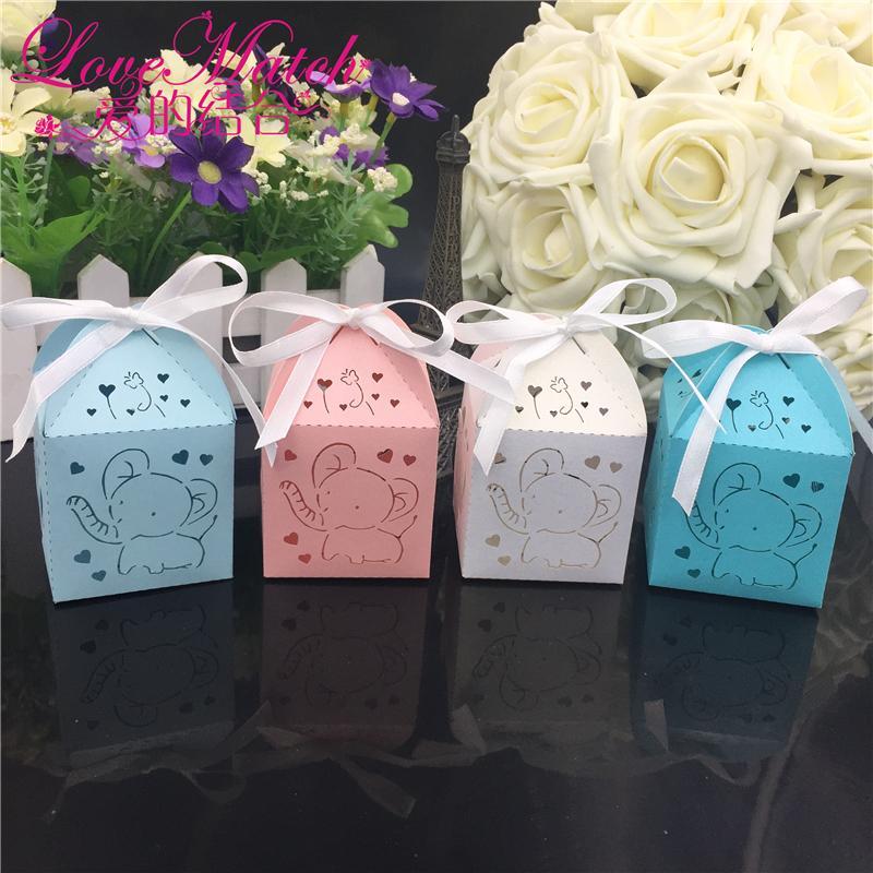 50Pcs Baby Shower Gift Box Birthday Party Decor Party Supplies Decoration Wedding Candy Chocolate Box Guests Cartoon Elephant1
50Pcs Baby Shower Gift Box Birthday Party Decor Party Supplies Decoration Wedding Candy Chocolate Box Guests Cartoon Elephant1