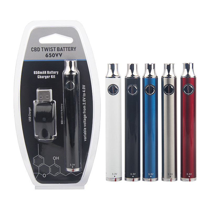 Warm-Up Battery, Bottom Rotating Voltage Regulation 650mah Twist Battery Rod, Atomizer 510 Thread 5 Colors Random
Warm-Up Battery, Bottom Rotating Voltage Regulation 650mah Twist Battery Rod, Atomizer 510 Thread 5 Colors Random