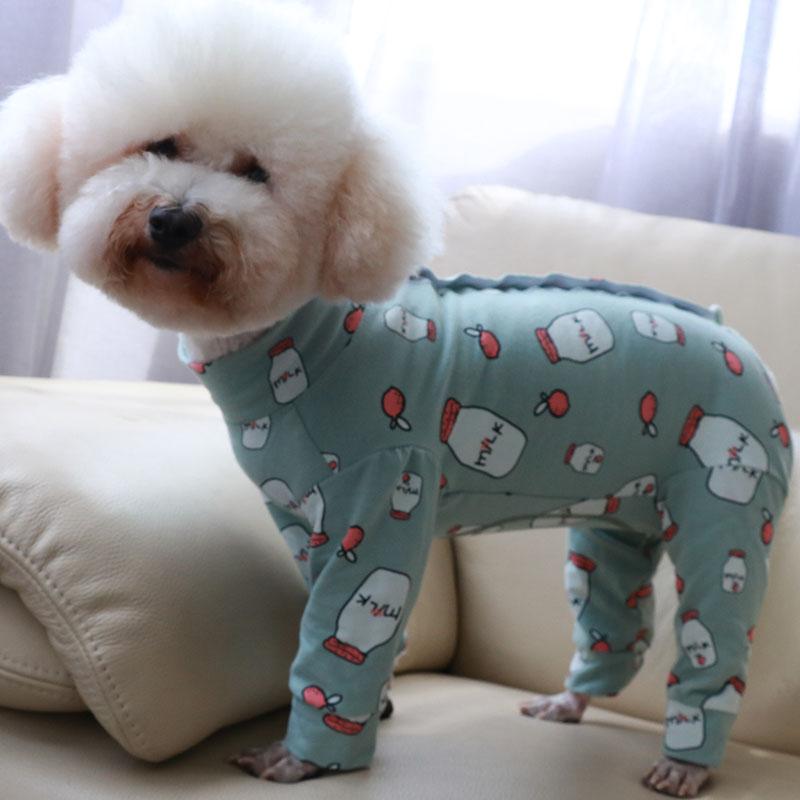 Pet Dog Jumpsuit Thin 100%Cotton Puppy Clothes Printed Overalls For Small Dogs Protect Belly Stretchy Pajamas Poodle Home Wear, Green
Pet Dog Jumpsuit Thin 100%Cotton Puppy Clothes Printed Overalls For Small Dogs Protect Belly Stretchy Pajamas Poodle Home Wear, Green