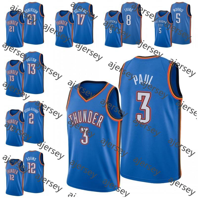 Oklahoma City Thunder Men Andre Roberson Dennis Schroder Jawun Evans Markieff Morris Chris Paul Paul George Icon Jersey
Oklahoma City Thunder Men Andre Roberson Dennis Schroder Jawun Evans Markieff Morris Chris Paul Paul George Icon Jersey