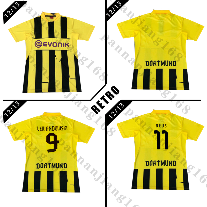 2012 2013 Retro Soccer Jerseys 12 13 home yellow black vintage classic football shirts #11 REUS HUMMELS LEWANDOWSKI KAGAWA M.Götze
2012 2013 Retro Soccer Jerseys 12 13 home yellow black vintage classic football shirts #11 REUS HUMMELS LEWANDOWSKI KAGAWA M.Götze