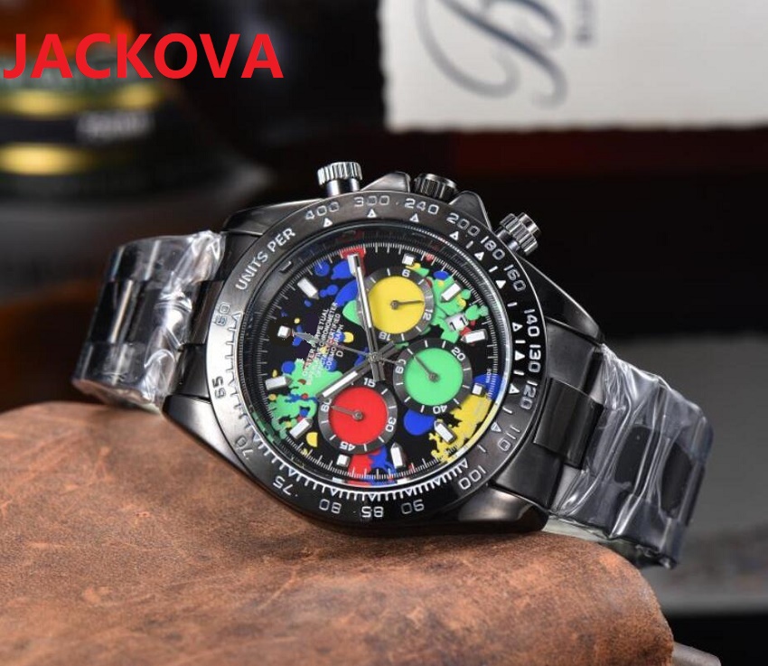 Top business switzerland highend mens watches calendar men small dials working famous President stopwatch Sapphire Mirror Flowers Skeleton Dial Wristwatches, As pic
Top business switzerland highend mens watches calendar men small dials working famous President stopwatch Sapphire Mirror Flowers Skeleton Dial Wristwatches, As pic
