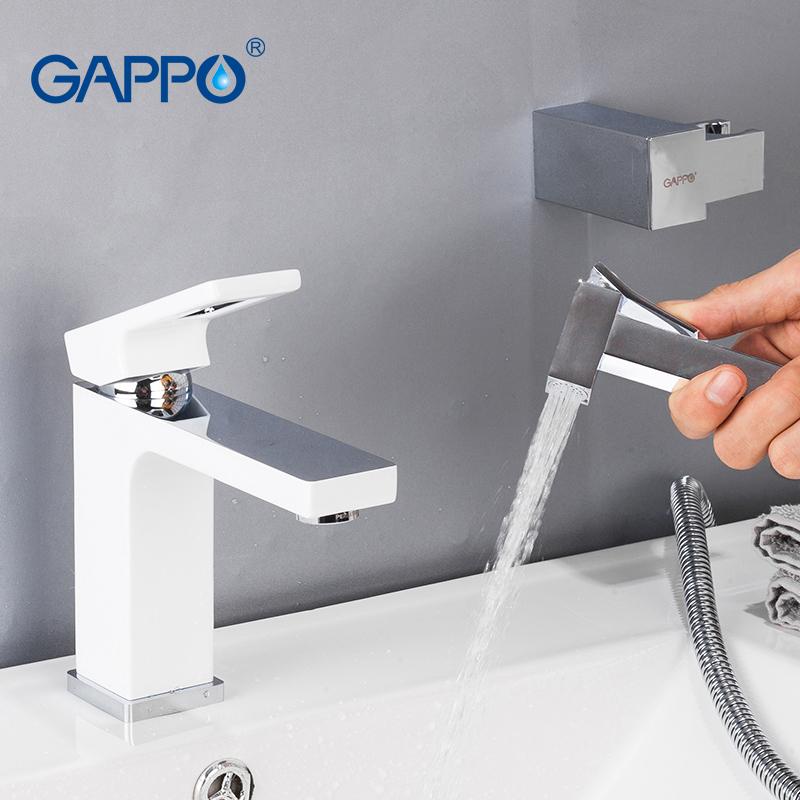 GAPPO Basin Faucet With bidet faucet brass bathroom mixer taps torneira White Chrome Bathroom Sink mixers hot cold
GAPPO Basin Faucet With bidet faucet brass bathroom mixer taps torneira White Chrome Bathroom Sink mixers hot cold