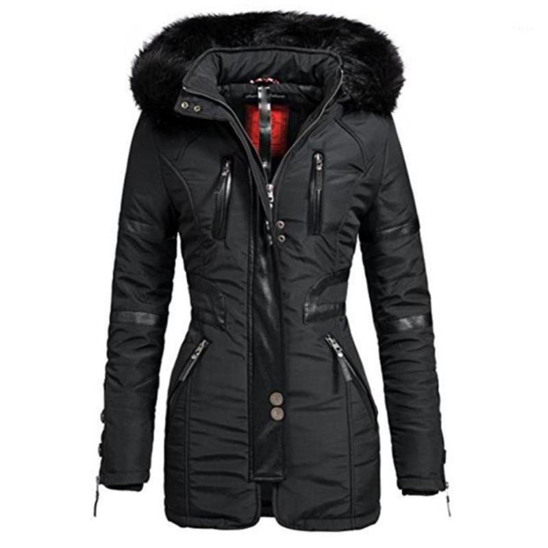 Rosetic Women Black Coat Winter Long Sleeve Hooded Mid-Length Women' Jacket Fur Warm Thick Slim Gothic Female Zipper Coat New1
Rosetic Women Black Coat Winter Long Sleeve Hooded Mid-Length Women' Jacket Fur Warm Thick Slim Gothic Female Zipper Coat New1