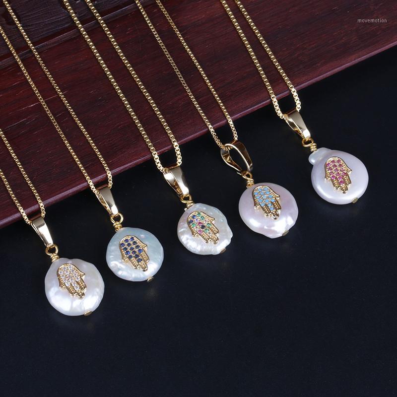 tiny fatimas hand hamsa luck protection charm freshwater pearl bead dainty gold link chain pendant choker necklace for women1
tiny fatimas hand hamsa luck protection charm freshwater pearl bead dainty gold link chain pendant choker necklace for women1