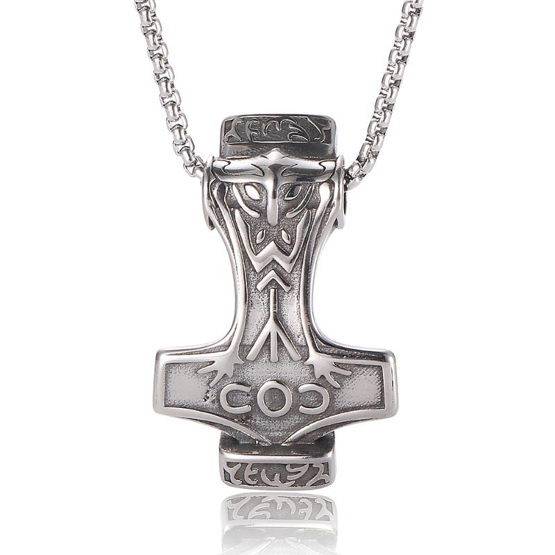 Fashion vintage stainless steel hip hop style hammer pendant Luxury designer jewelry men's necklace Birthday gift 7-SP0425
Fashion vintage stainless steel hip hop style hammer pendant Luxury designer jewelry men's necklace Birthday gift 7-SP0425
