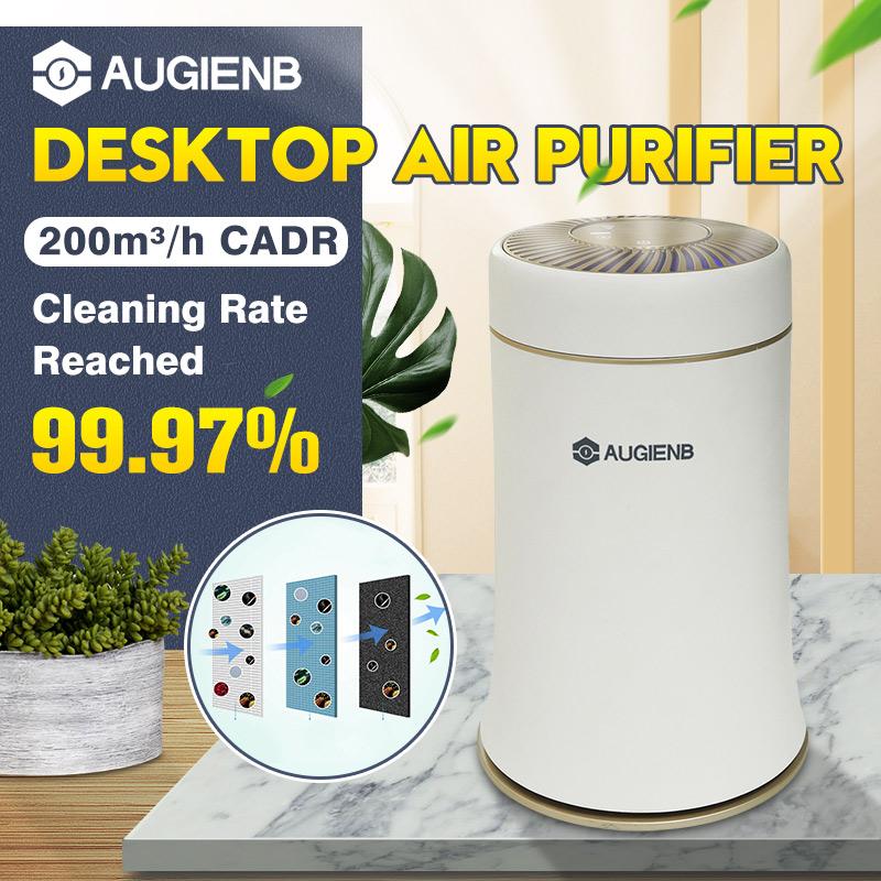 AUGIENB Desktop Purifier with HEPA Filter Silent Fresh for Allergies / Mold / Sme Dust Pet Dander VOCs
AUGIENB Desktop Purifier with HEPA Filter Silent Fresh for Allergies / Mold / Sme Dust Pet Dander VOCs