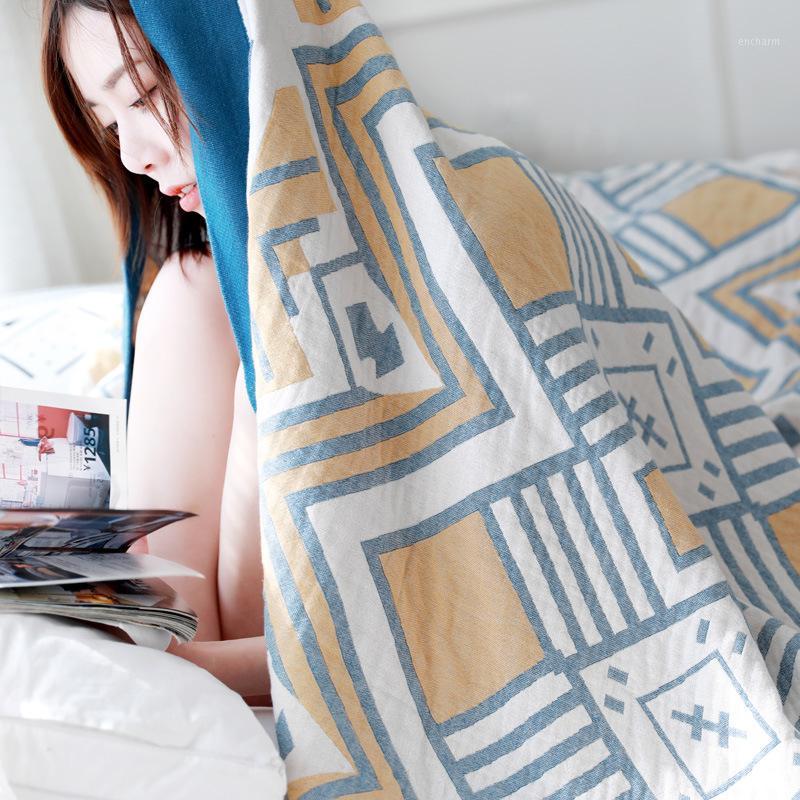 Muslin Cotton Quilt Breathable Summer/Spring Student Dormitory Blanket Plaid Camping Picnic Rugs Beach Sunscreen Cape1
Muslin Cotton Quilt Breathable Summer/Spring Student Dormitory Blanket Plaid Camping Picnic Rugs Beach Sunscreen Cape1