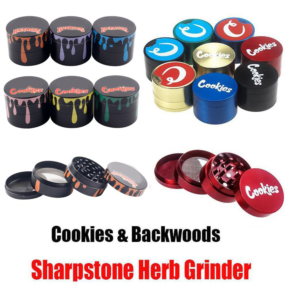 Backwoods Cookies Sharpstone Herb Grinder Drop 40mm 50mm 55mm 63mm Colorful 4 Parts Layers Zinc Alloy Tobacco Smasher Crusher Hand Muler
Backwoods Cookies Sharpstone Herb Grinder Drop 40mm 50mm 55mm 63mm Colorful 4 Parts Layers Zinc Alloy Tobacco Smasher Crusher Hand Muler
