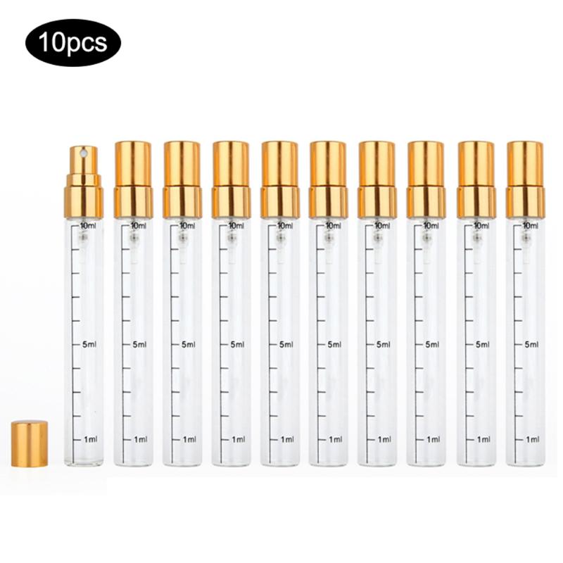 10ml Transparent Scale Glass Bottle Empty Perfume Bottles Reuse Bottle Portable miniTravel Cosmetic Toner Containers
10ml Transparent Scale Glass Bottle Empty Perfume Bottles Reuse Bottle Portable miniTravel Cosmetic Toner Containers