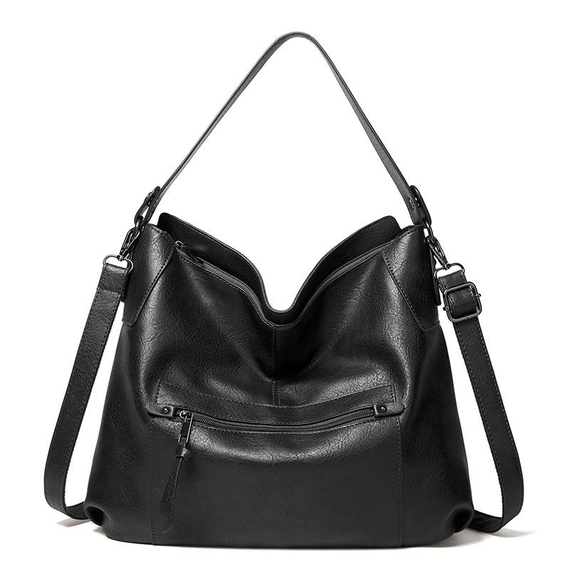 Large bag women's shoulder belt Messenger Handbag large capacity handbag, Black
Large bag women's shoulder belt Messenger Handbag large capacity handbag, Black