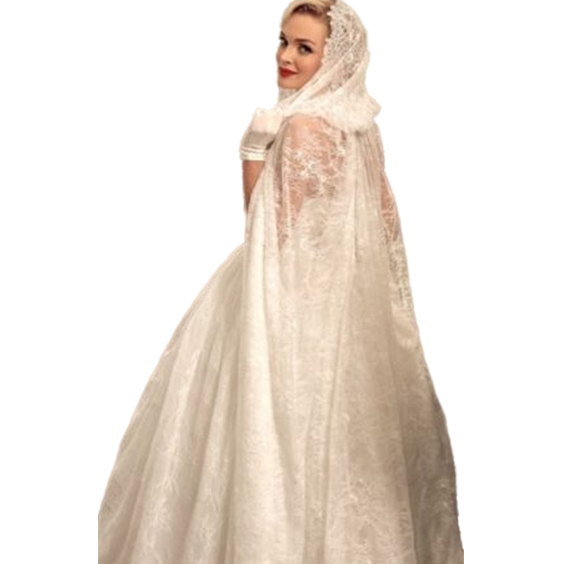 Vintage Ivory Full Lace A Line Wedding Dress With Wrap For Bride 2022 Rustic Country Style Strapless Floor Length Bridal Dresses Gothic Victorian Wedd