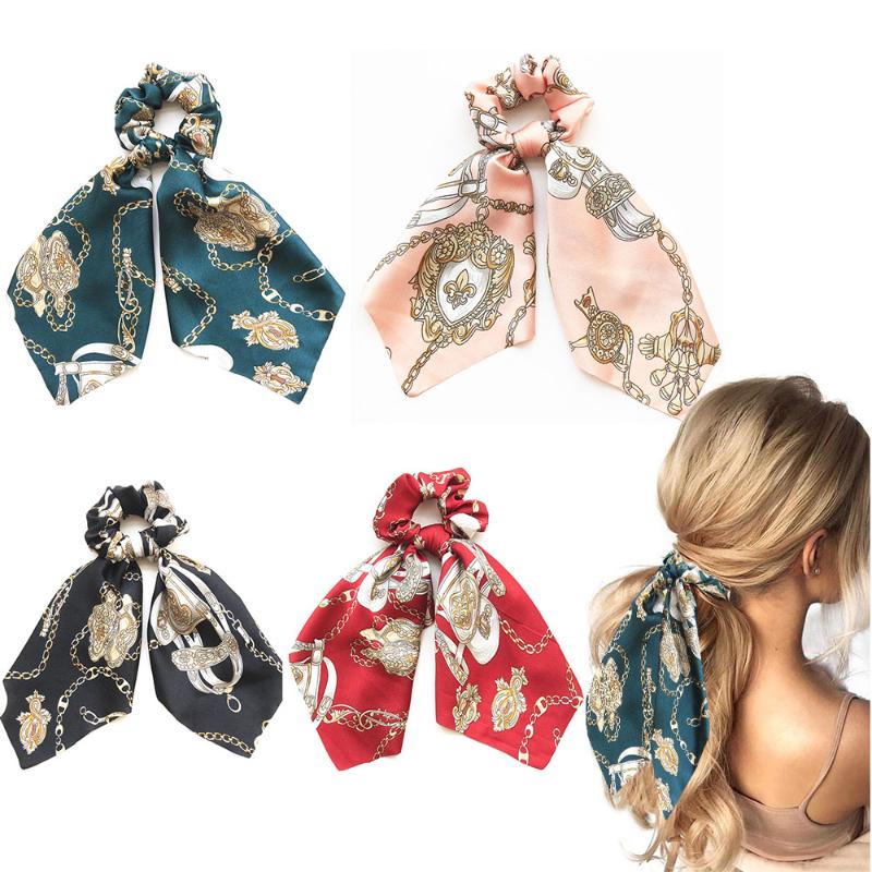 Chiffon Bowknot Hair Scrunchy Vintage Floral Scarf Hair Ties Ponytail Holder with Polka Dot Accessories Ropes for Women
Chiffon Bowknot Hair Scrunchy Vintage Floral Scarf Hair Ties Ponytail Holder with Polka Dot Accessories Ropes for Women