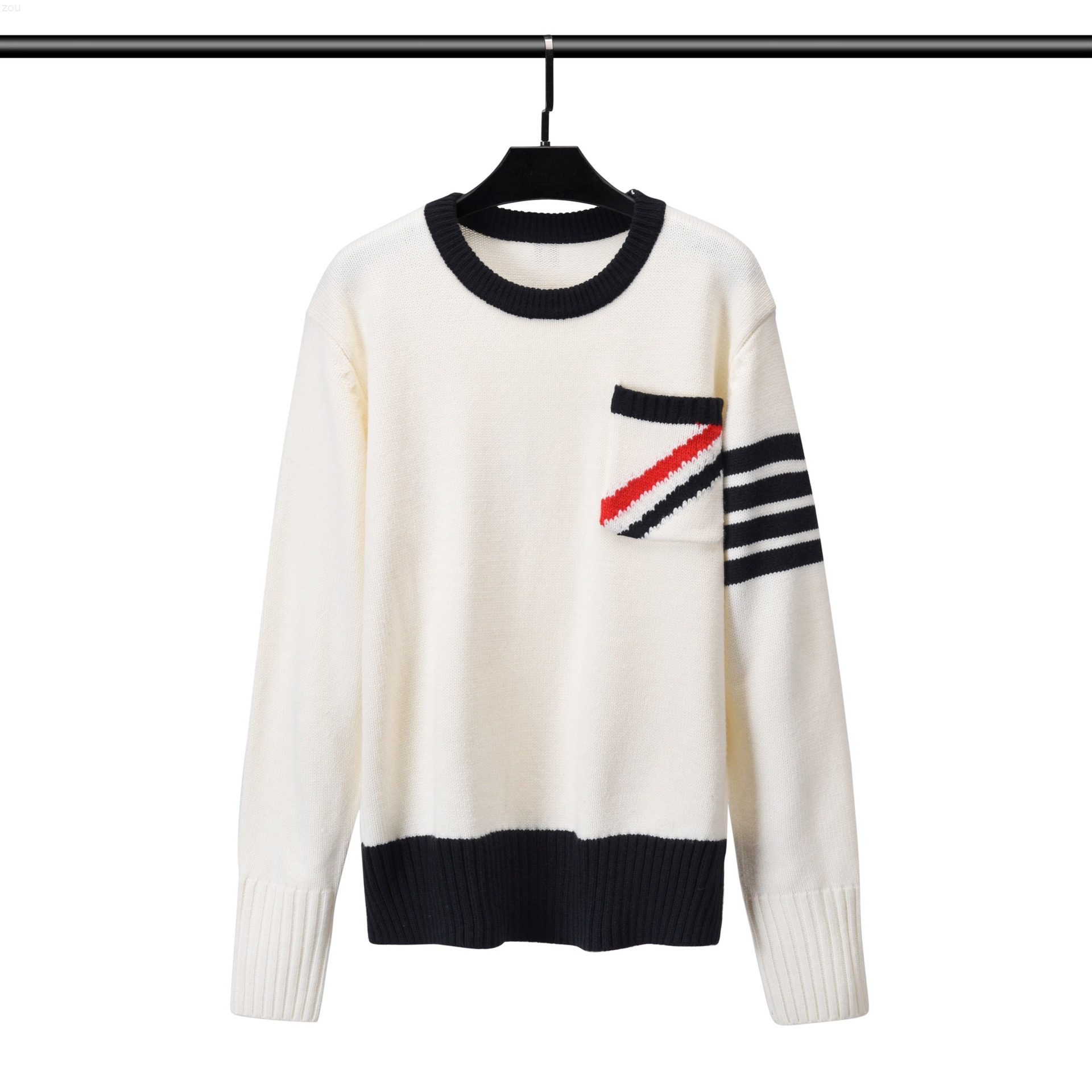 Tb Thom Cardigan Winter Men Wool Casual Strped Pocket Sweater Korean High Quality Pullover Long Sleeve Street, Black
Tb Thom Cardigan Winter Men Wool Casual Strped Pocket Sweater Korean High Quality Pullover Long Sleeve Street, Black