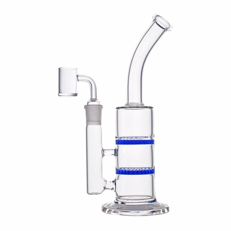 Top quality Glass beaker Bongs Water Pipes Honeycomb Glass Water Bong Dab Rigs Percolator hookah shisha With 18mm quartz banger nail
Top quality Glass beaker Bongs Water Pipes Honeycomb Glass Water Bong Dab Rigs Percolator hookah shisha With 18mm quartz banger nail