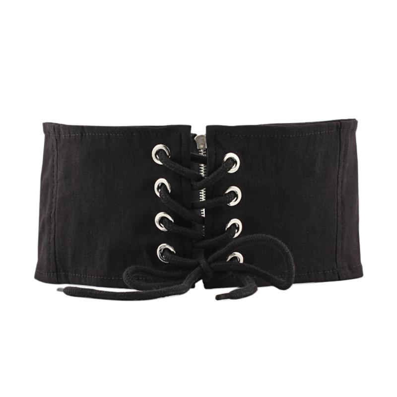 Women Summer Wide Side Slimming Shaping Zipper Shirt Corset Waistband Tied Cummerbunds Fashion Stretch Belt Elastic, As pic
Women Summer Wide Side Slimming Shaping Zipper Shirt Corset Waistband Tied Cummerbunds Fashion Stretch Belt Elastic, As pic