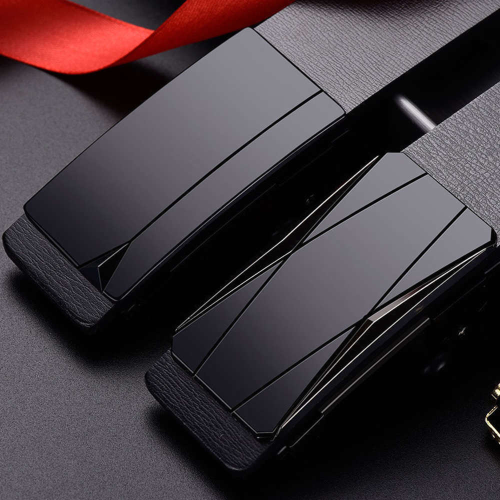 Men's belt high quality automatic buckle belt Korean fashion leisure middle aged youth business leisure belt, Black
Men's belt high quality automatic buckle belt Korean fashion leisure middle aged youth business leisure belt, Black