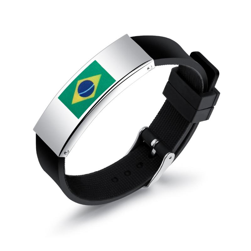 Football theme bracelet Fashion World Cup Men's Decorative Bracelet Stainless Steel Silicone Fan
Football theme bracelet Fashion World Cup Men's Decorative Bracelet Stainless Steel Silicone Fan