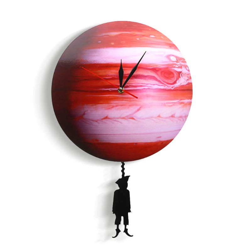 Swinging on The Jupiter Planet Wall Clock Bedroom Solar System Astronomy Decoration Space Pendulum Swinging Wall Clock
Swinging on The Jupiter Planet Wall Clock Bedroom Solar System Astronomy Decoration Space Pendulum Swinging Wall Clock